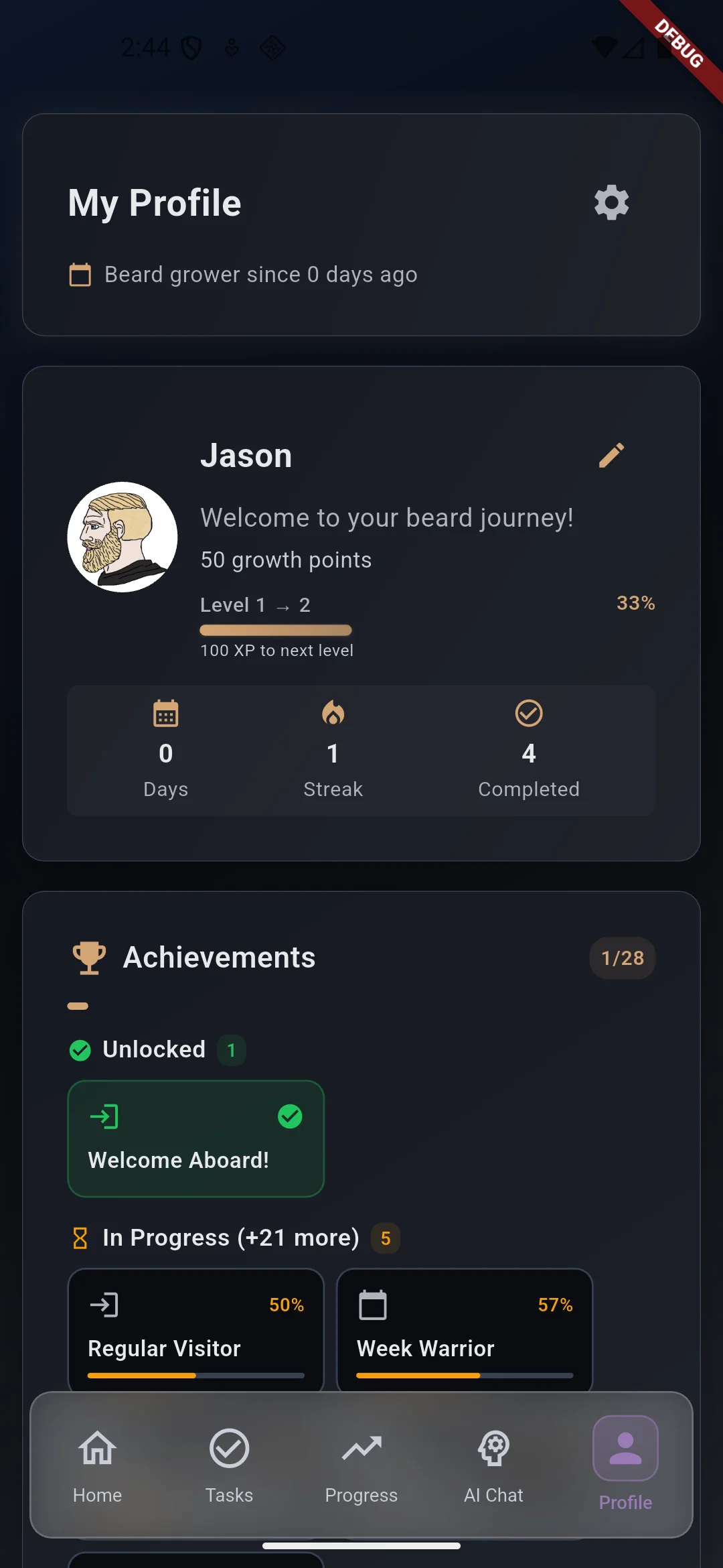 Personalized Settings and Preferences